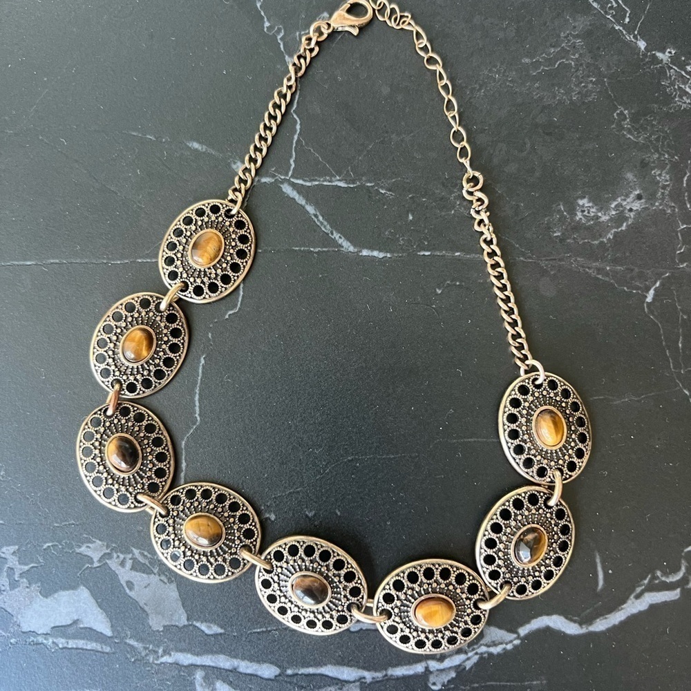 Free People Dahlia Collared Necklace